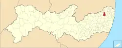 Localização de Limoeiro em Pernambuco