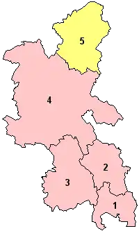 Localização de Buckinghamshire