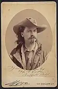 Buffalo Bill, cerca 1875
