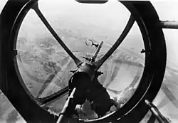 Sobrevoando Brest-Litovsk em setembro de 1939.