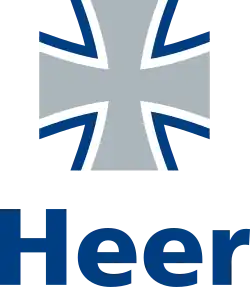 Emblema das forças terrestres alemãs