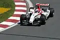 Jenson Button dirigindo o BAR 006 no GP do Canadá de 2004