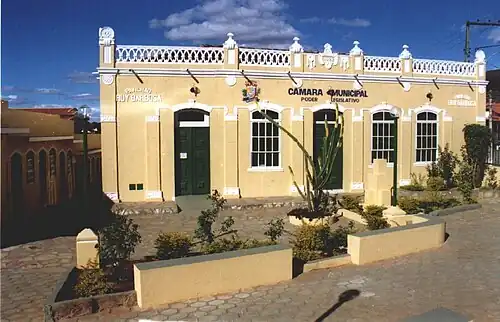 Câmara Municipal de Caetité, em 2006