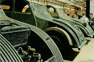 TPV prototypes - showing a water-cooled engine