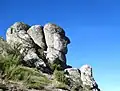 Cabeça do Velho (na Serra da Estrela, Portugal).