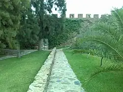 Vista interior do Castelo