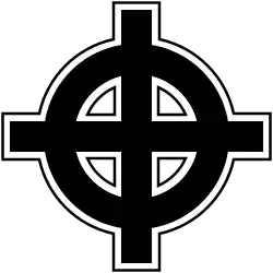 cruz mesclada com um círculo, semelhante a uma mira