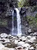 Terceira cachoeira do  Carbet, em Guadalupe