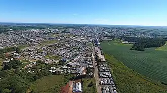 Vista parcial de Campos Novos