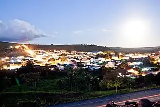 Vista parcial da cidade de Itagimirim