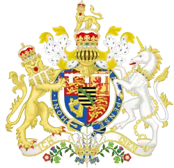 Brasão de Alberto Eduardo como Príncipe de Gales (1841–1901)