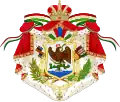 Brasão de armas do Primeiro Império Mexicano (1822 a 1823)