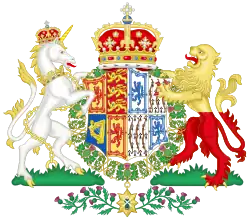 Brasão de armas na Escócia