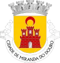 Brasão de Miranda do Douro (português)Miranda de l Douro (mirandês)