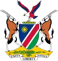 Brasão de armas da Namíbia