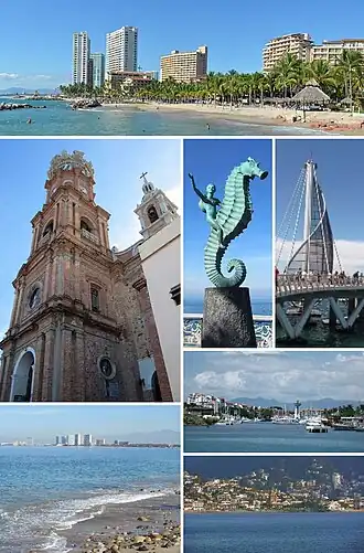Vista de Puerto Vallarta.