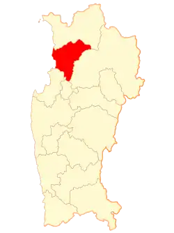 Comuna de La Serena na Região de Coquimbo