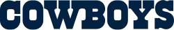Dallas Cowboys wordmark