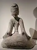 Uma senhora sentada de terracota, século I-II d.C.