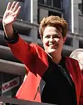 Dilma Rousseff em julho de 2010.