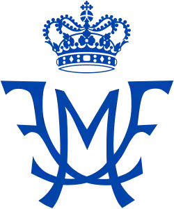 Duplo monograma de Frederico X e Maria