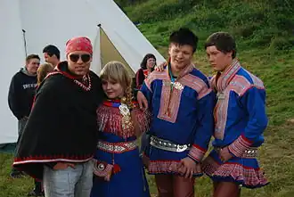 Grupo musical Duolva Duottar (2008).