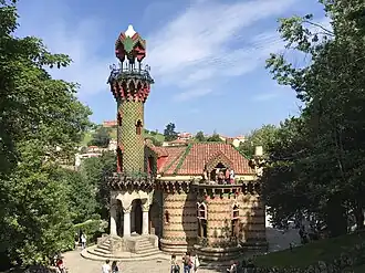 El Capricho, da autoria de Gaudí, em Comillas