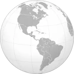 Localização  República de El Salvador