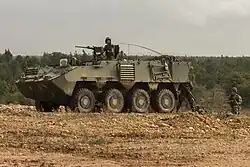 Pandur II operado pela Brigada de Intervenção (Exército Português)