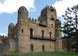 Castelo do Imperador Fasilides, fundado por ele no século XVII