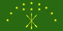 Bandeira de República da Adigueia