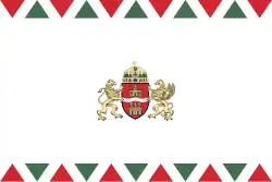 Bandeira oficial de Budapeste