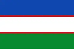 Bandeira oficial de Município de Cáli