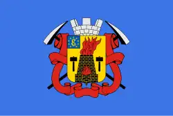 Bandeira de LuganskЛуганськ (ucraniano)Луганск (russo)