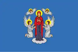 Bandeira oficial de Minsk