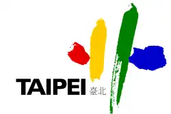 Bandeira oficial de Taipé
