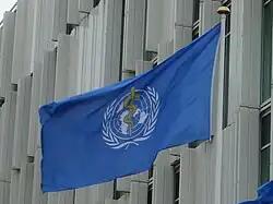 Bandeira da Organização Mundial de Saúde
