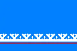 Bandeira de Okrug Autônomo da Iamália-Nenétsia