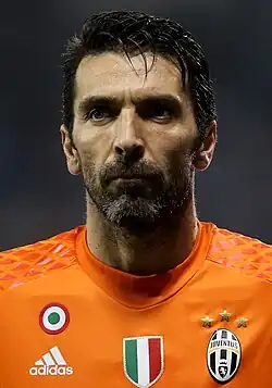 Gianluigi Buffon é o único guarda-redes a ganhar o prémio de "Melhor Futebolista de Clube do Ano da UEFA".