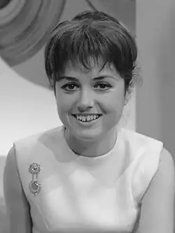 Gigliola Cinquetti, vencedora do Festival Eurovisão da Canção 1964 ela Itália.