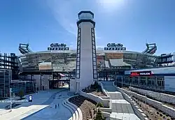 Entrada principal do estádio