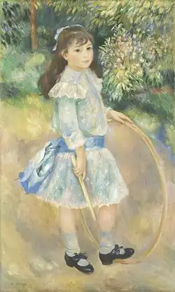 Garota com arco, 1885, National Gallery of Art, Washington, D.C.