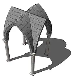 Abóbada de cruzaria