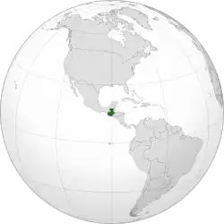 Localização  Guatemala