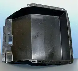 Porta-luvas de plástico de cânhamo para automóveis