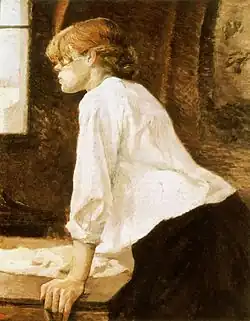 A lavadeira, 1884–1888, óleo sobre tela, coleção particular