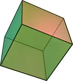 Hexahedron (cube)