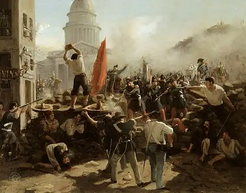 Revolução de 1848 na França.