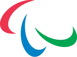 Logo do Comitê Paralímpico Internacional (IPC).