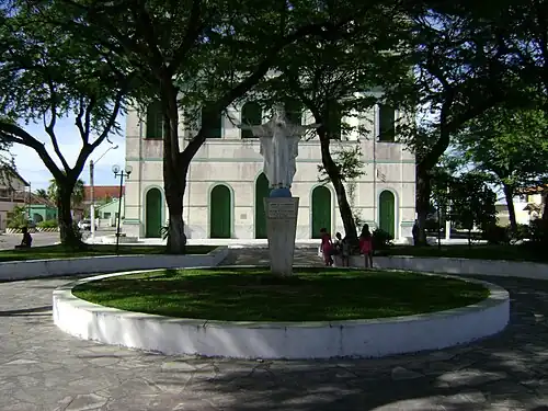 Igreja Matriz de São Bernardo, na Praça Padre José Porfírio